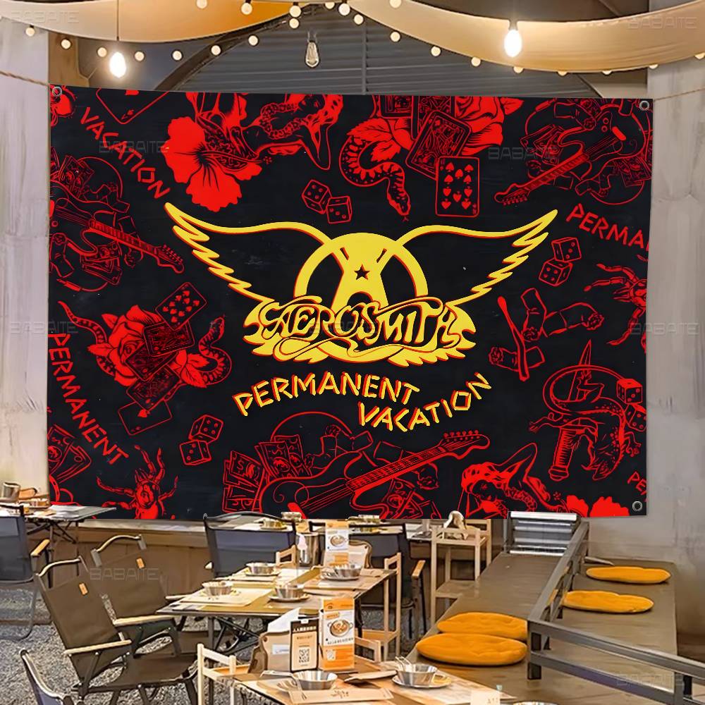 Commercial Printing Companies - Classic Rock Band A-Aerosmith Advanced Printing