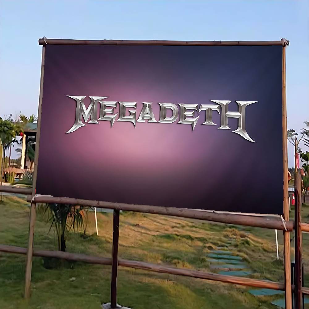 Commercial Printing Companies - Rock Metal Band M-Megadeth Advanced Printing