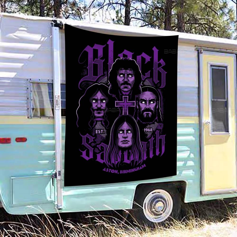 Black Sabbath Heavy Metal Adva - Commercial Printing Companies ulasan dan harga