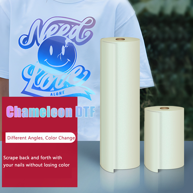 Chameleon Color-Changeable DTF - Dtf Hot Peel Film ulasan dan harga