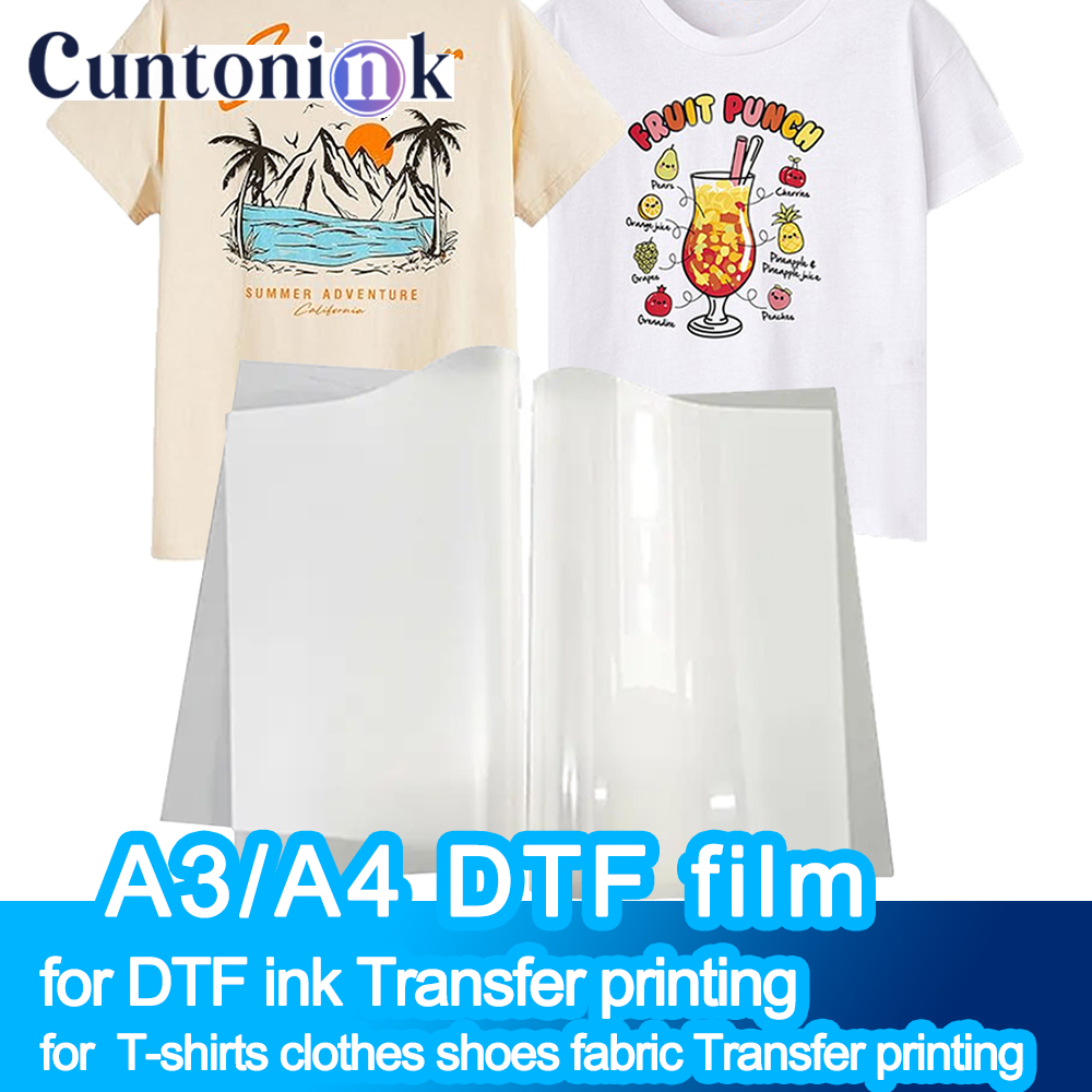 A3 A4 50/100 DTF Film Cold Hot - Dtf Hot Peel Film ulasan dan harga