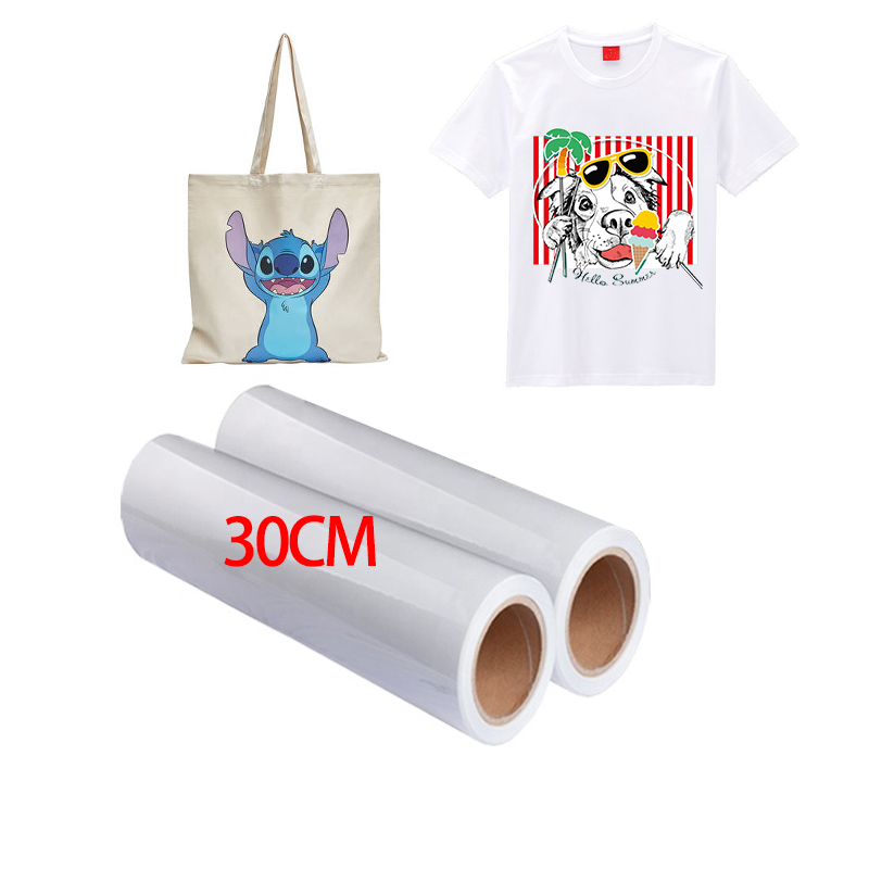 30cm×100m PET Roll-to-Roll UV  - Dtf Hot Peel Film ulasan dan harga