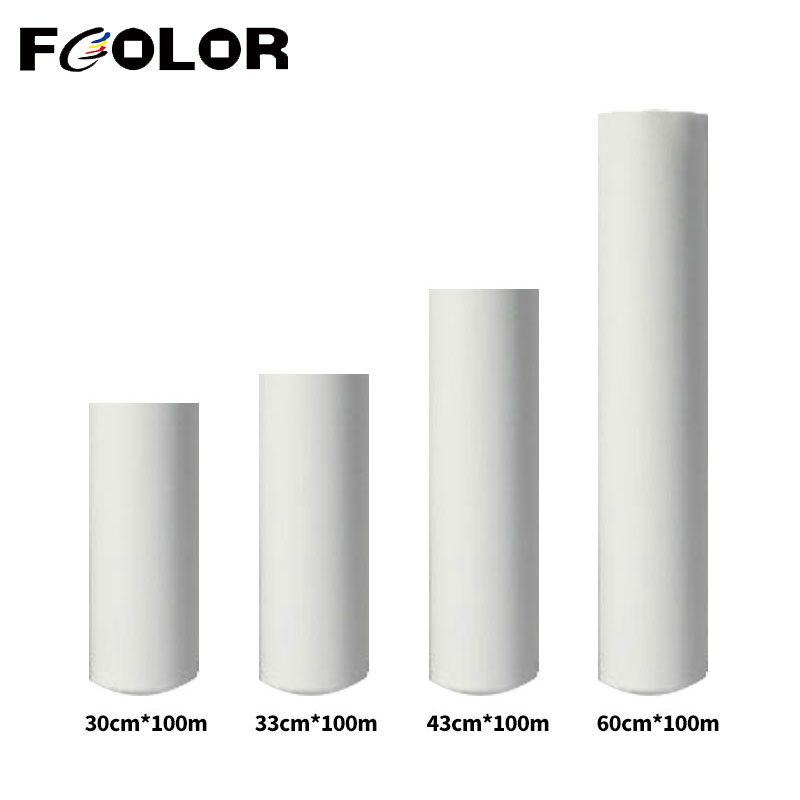 Fcolor 60cm*100m DTF PET Film  - Dtf Hot Peel Film ulasan dan harga