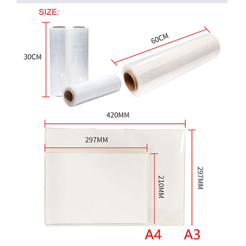Fcolor 60cm*100m DTF PET Film  - Dtf Hot Peel Film ulasan dan harga