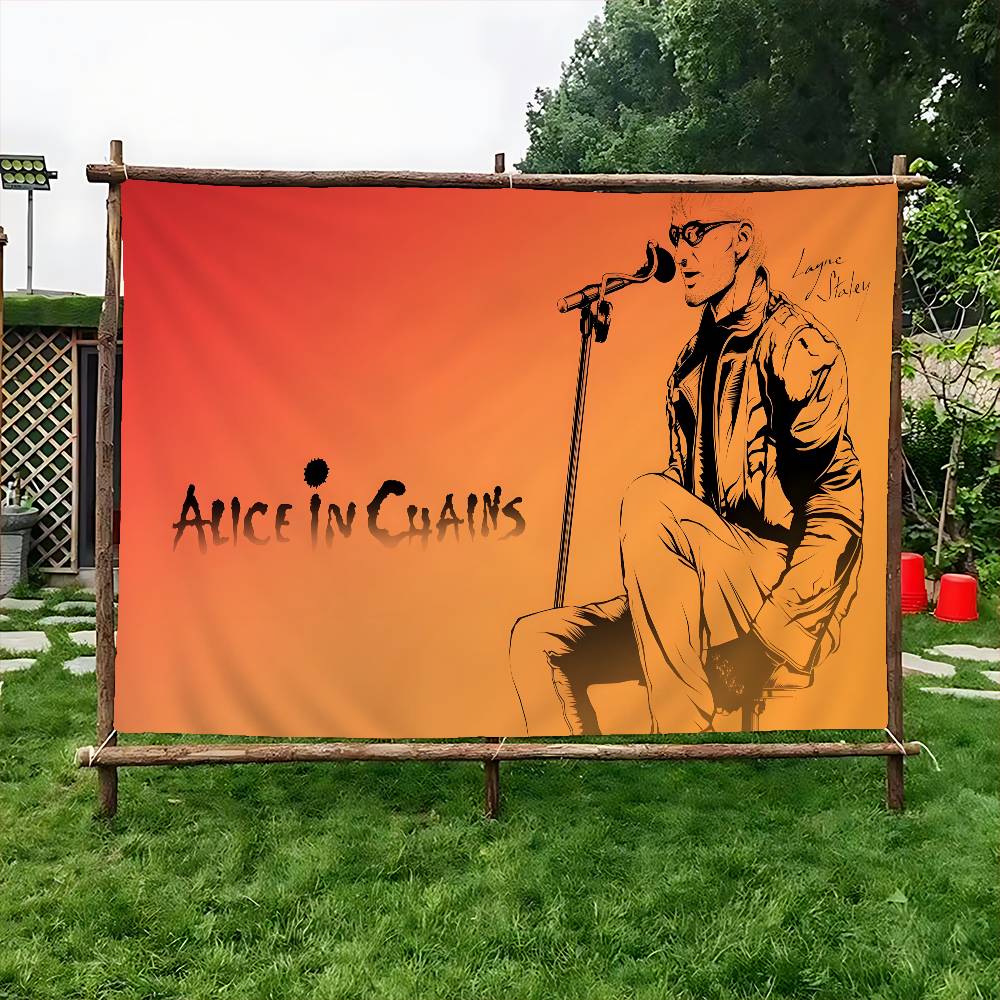 Retro Music Alice In Chains Ad - Commercial Printing Companies ulasan dan harga