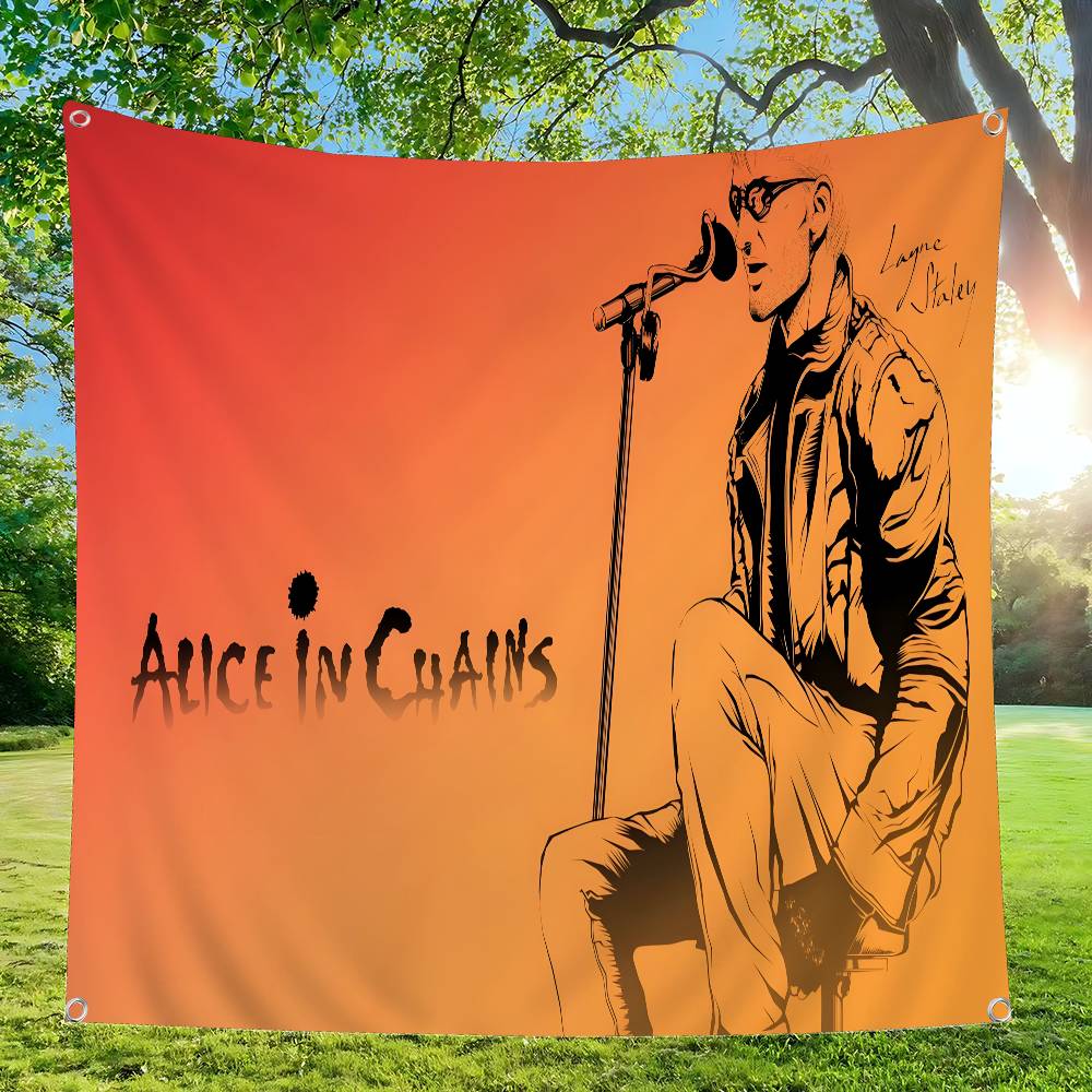 Retro Music Alice In Chains Ad - Commercial Printing Companies ulasan dan harga