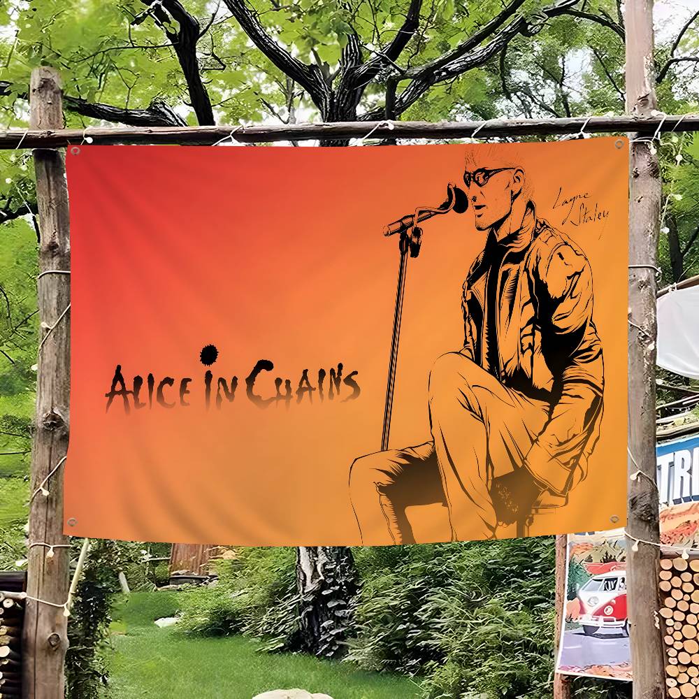 Retro Music Alice In Chains Ad - Commercial Printing Companies ulasan dan harga