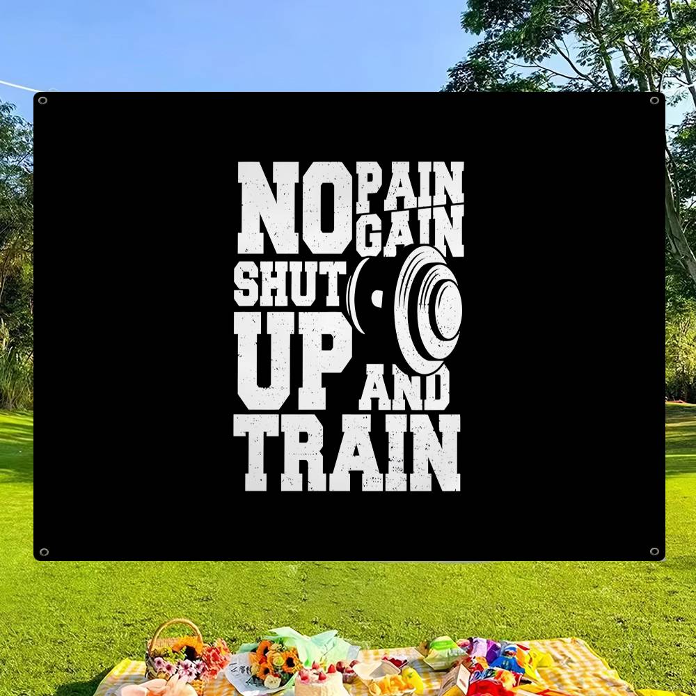 No Pain No Gain GYM Advanced P - Commercial Printing Companies ulasan dan harga