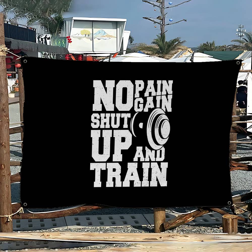 No Pain No Gain GYM Advanced P - Commercial Printing Companies ulasan dan harga