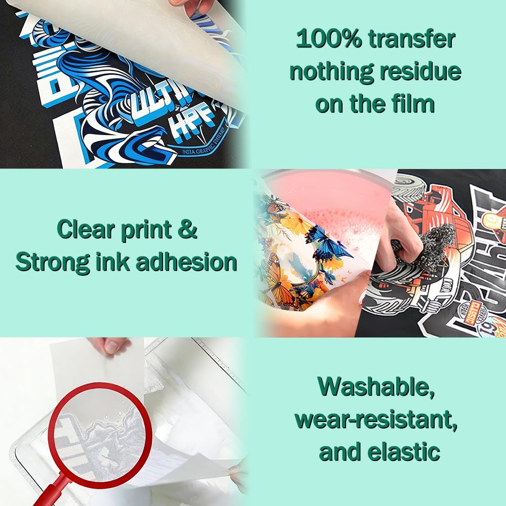 HONGCAI 30 sheets A4 DTF Trans - Dtf Hot Peel Film ulasan dan harga
