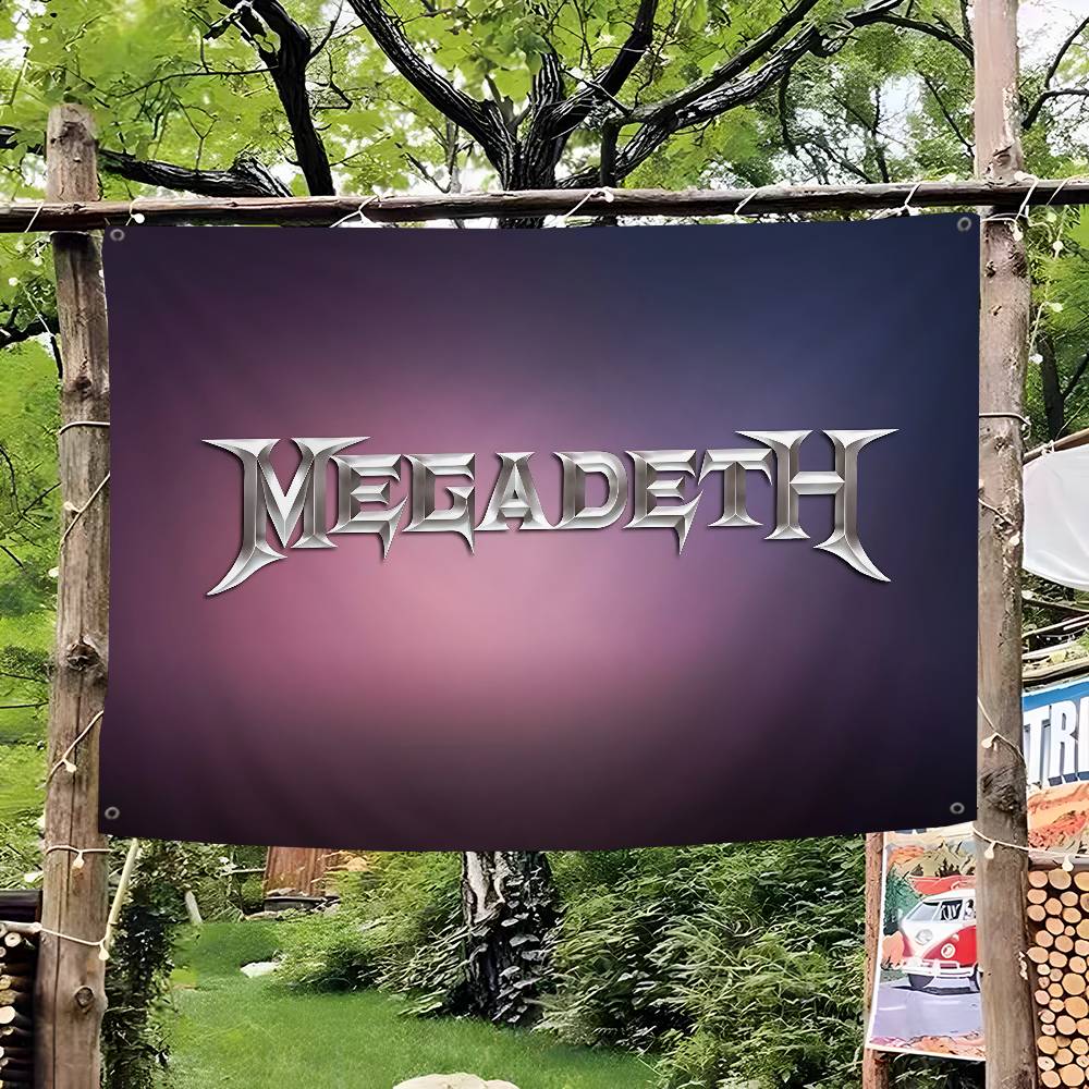 Rock Metal Band M-Megadeth Adv - Commercial Printing Companies ulasan dan harga
